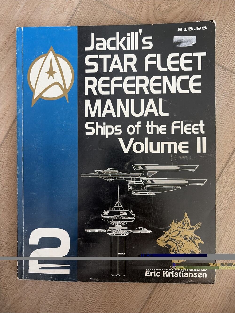 Star Trek Jackill's Star Fleet Reference Manual Ships of The Fleet Vol 2 - 1993